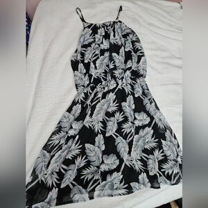 Summer palm dress